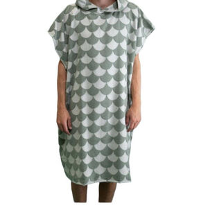 Rhythm Wavy Beach Poncho Jacquard One Size